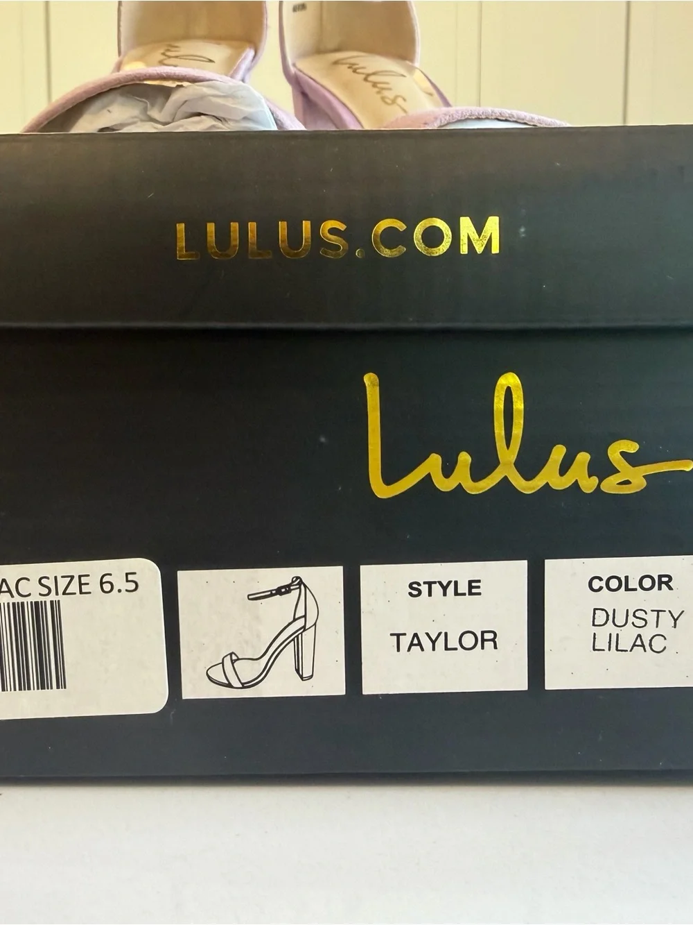 Lulu's Lilac Suede Block Heel Ankle-Strap Sandals